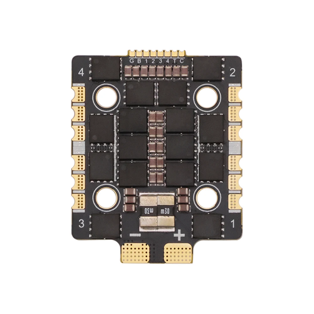 Original HAKRC 3220 65A 4-in-1 ESC 2-8S Lipo which has stronger overcurrent capacity and good heat dissipation