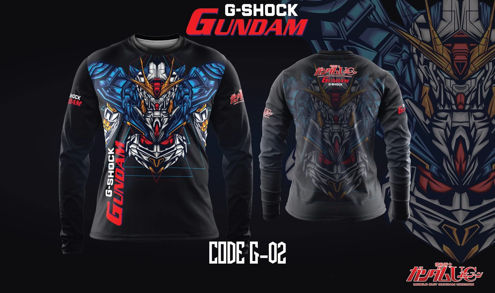 بانداي البدلة المتنقلة جاندام جي شوك أنيمي طباعة كم طويل و تي شيرتات قصيرة الاكمام الصيف سريعة الجافة مريح Athleisure خفيفة الوزن #4