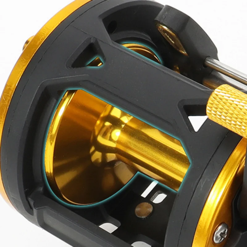 Premium PPQ Heavy Duty Drum Fishing Reel Corrosion Resistant Saltwater Boat Reel for Offshore Sea Angling view 3