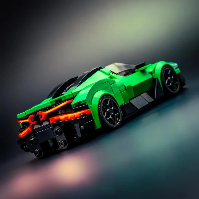 375 PCS 스피드 하이퍼카 브루아드 MOC 맞춤형 모듈식 빌딩 블록 창의적인 디자인 교육용 DIY 소년 장난감 크리스마스 선물