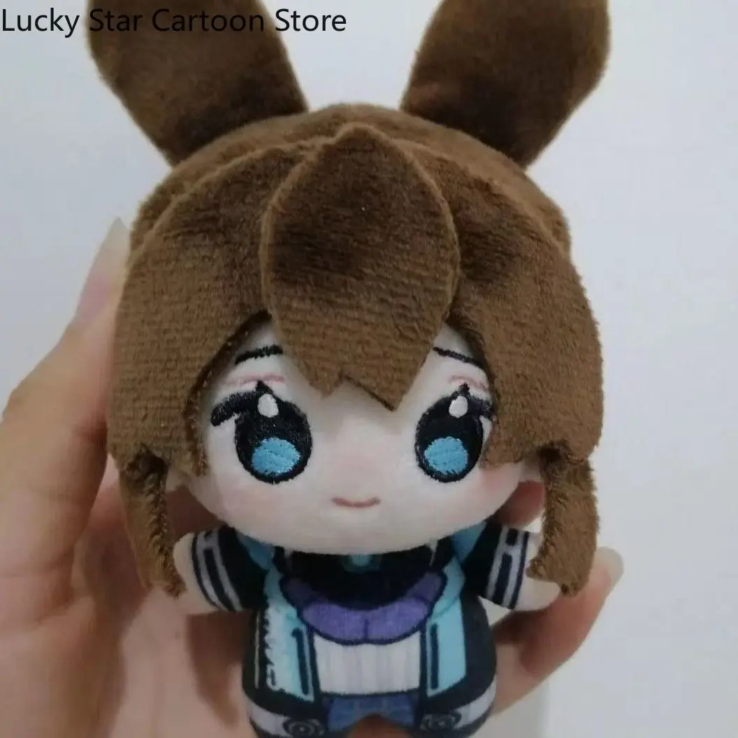 Amiya Arknights 10cm Cosplay Stuffed Pillow Dress Up Anime Cartoon Figure Idol keychain pendant Girl Birthday Gift Lie on Your