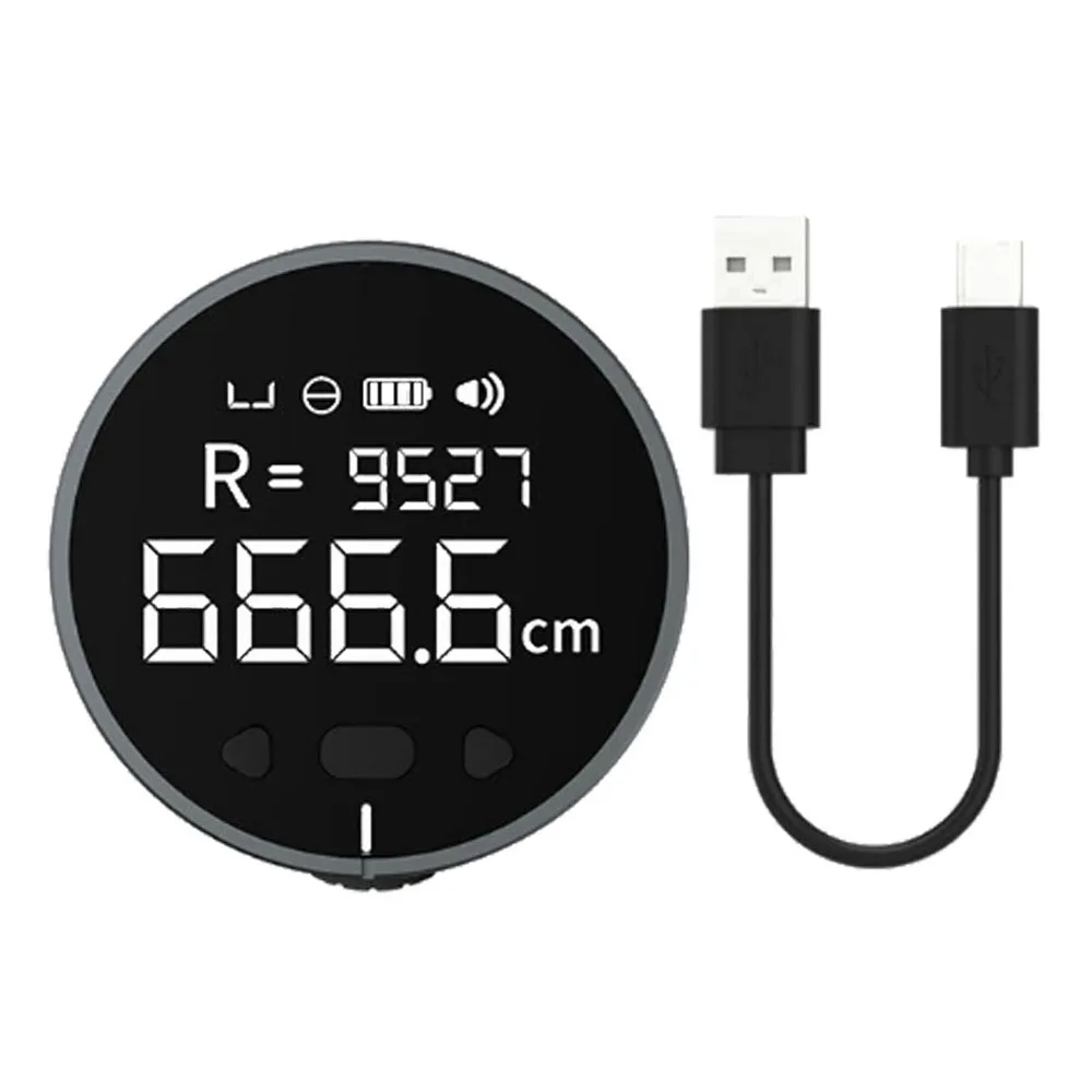 Electronic Ruler LCD Digital Meter Electronic Tape Measure Low Power Consumption Ruler Curved Irregular Object Measuring Ruler