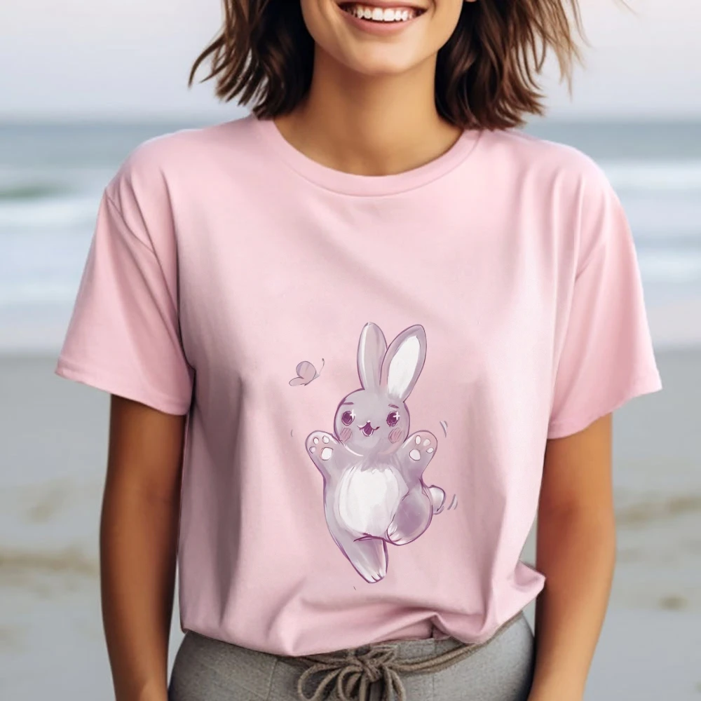 

Women's Y2K Graphic T Shirt Vintage 2000s Harajuku Streetwear Cute Japanese Anime Print Oversized Tee Casual Summer Fashion Tops