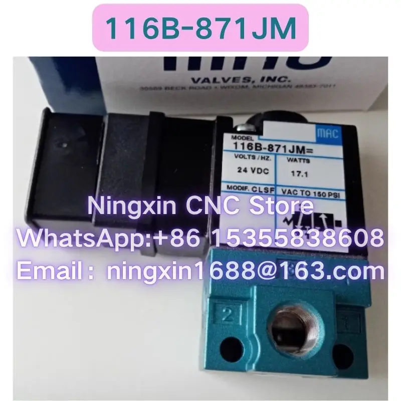

Brand New Original 116B-871JM solenoid valve Fast delivery