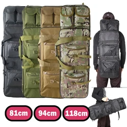 Outdoor portable Fishing Gear Bag Tactical Air Gun Bag Nylon Air Rifle Case Rifle Backpack Double Waterproof Universal Backpack