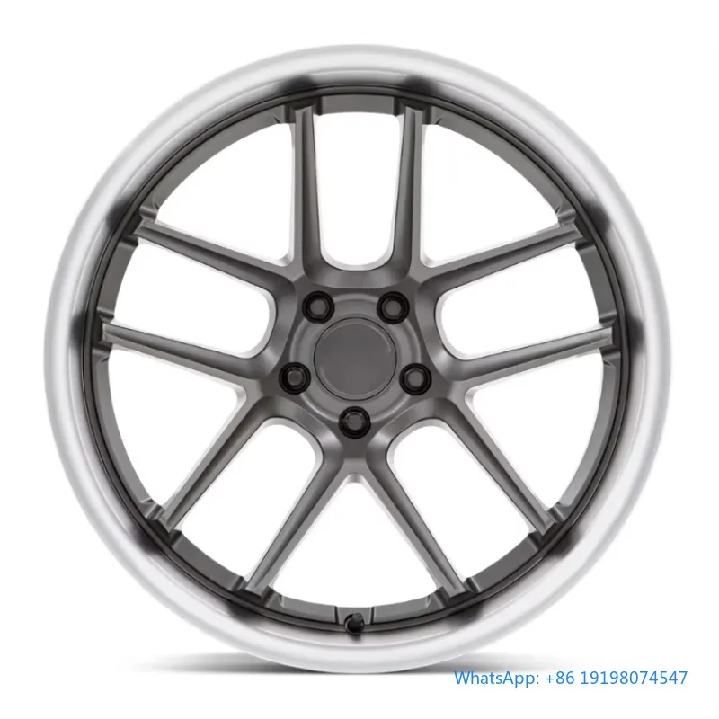 

2 Piece Deep Concave Custom Forged Car Wheels Aluminum Rims 18 19 20 21 22 Inch Multi PCD Muscle Racing Forged Rim