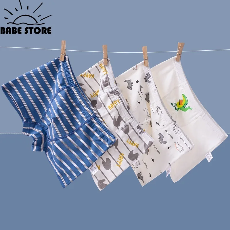 1 pz nuova classe A slip per ragazzi in cotone pettinato slip per bambini in puro cotone boxer per bambini pantaloncini per bambini colore casuale