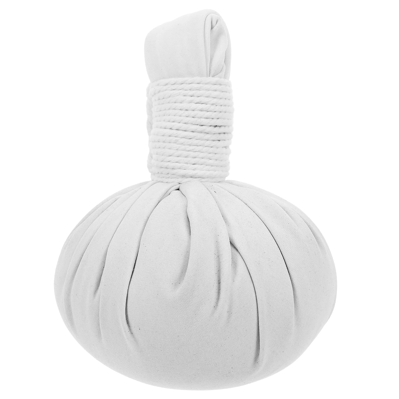 Spa Massage Moxibustion Health Ball Small Moxa Pouch Bath Balls White Cotton Thai