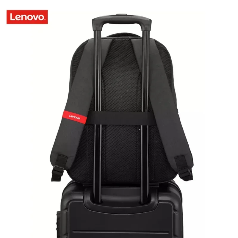 Imagem -02 - Lenovo-mochila de Negócios Impermeável Bolsas Portáteis para Homens e Mulheres Bolsa de Ombro Casual Exterior e Viagem q3