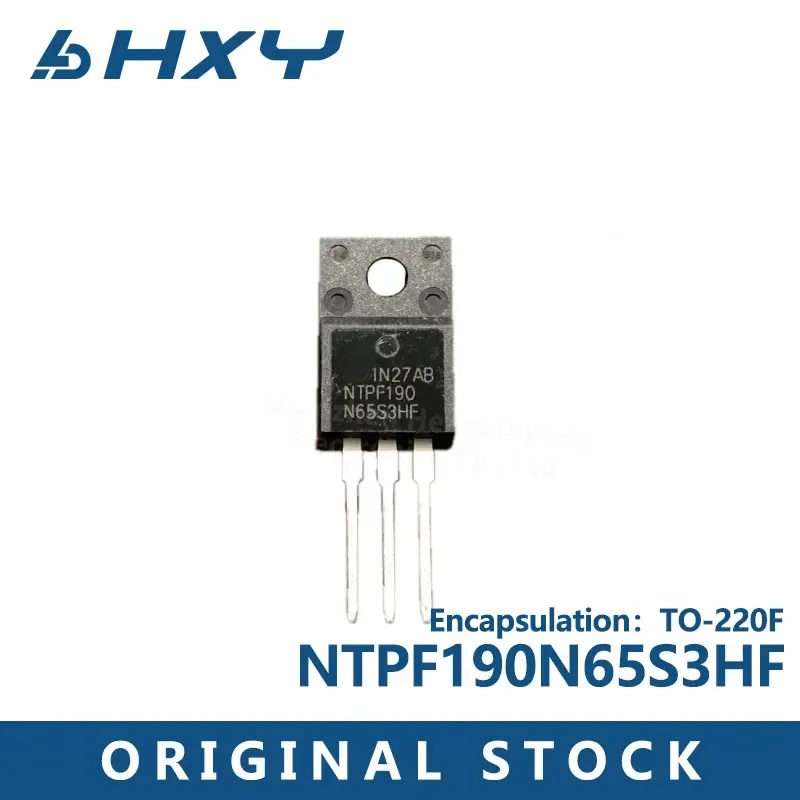 1PCS NTPF190N65S3HF 650V MOS Field effect tube Power tube TO-220F
