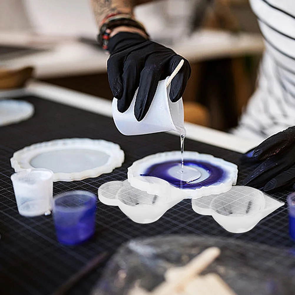 

20Pcs Silicone Epoxy Resin Mixing Cups Small Flexible Bowls DIY Resin Crafts Making Handmade Epoxy Mixing Supplies