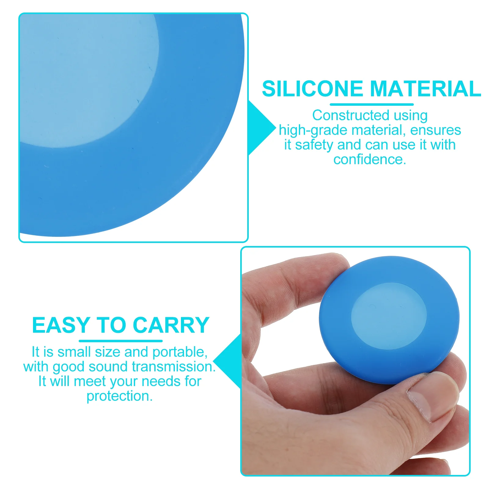 10 Pcs Stethoscope Case Silicone Cover for Ear Plugs Head Protective Silica Gel Accessories Replacement Nurse Earbuds