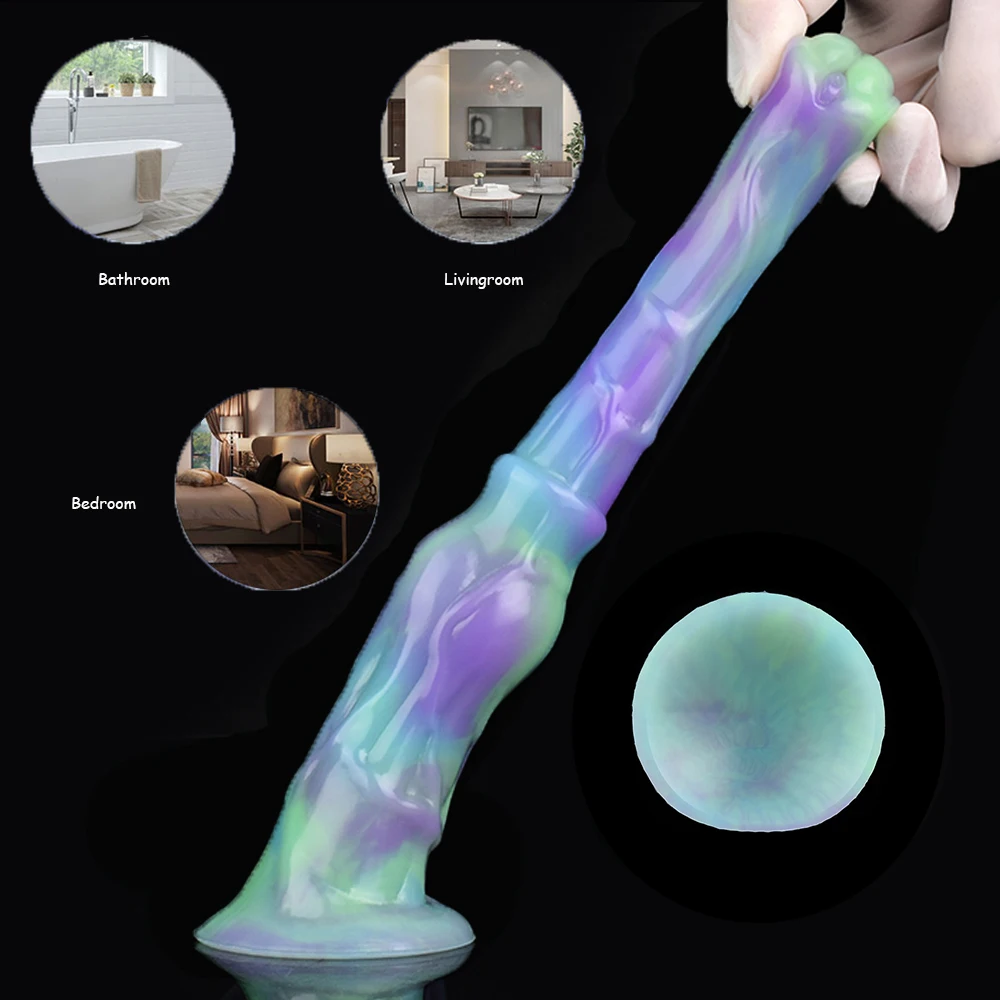 FRKO Soft Silicone Real Horse Dildo Animal Penis With Suction G-Spot Orgasm Anal Plug Protaste Massager Flirting Adult Sex Toys