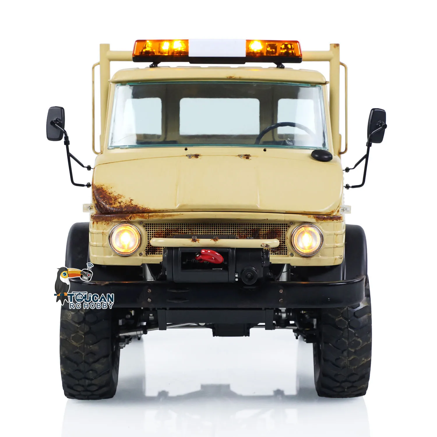 

LESU 1/10 RC металлический гусеничный 4x4 пульт дистанционного управления 2-скоростной внедорожник автомобили UM406 грузовики модель свет звук Toucanhobby THZH1531