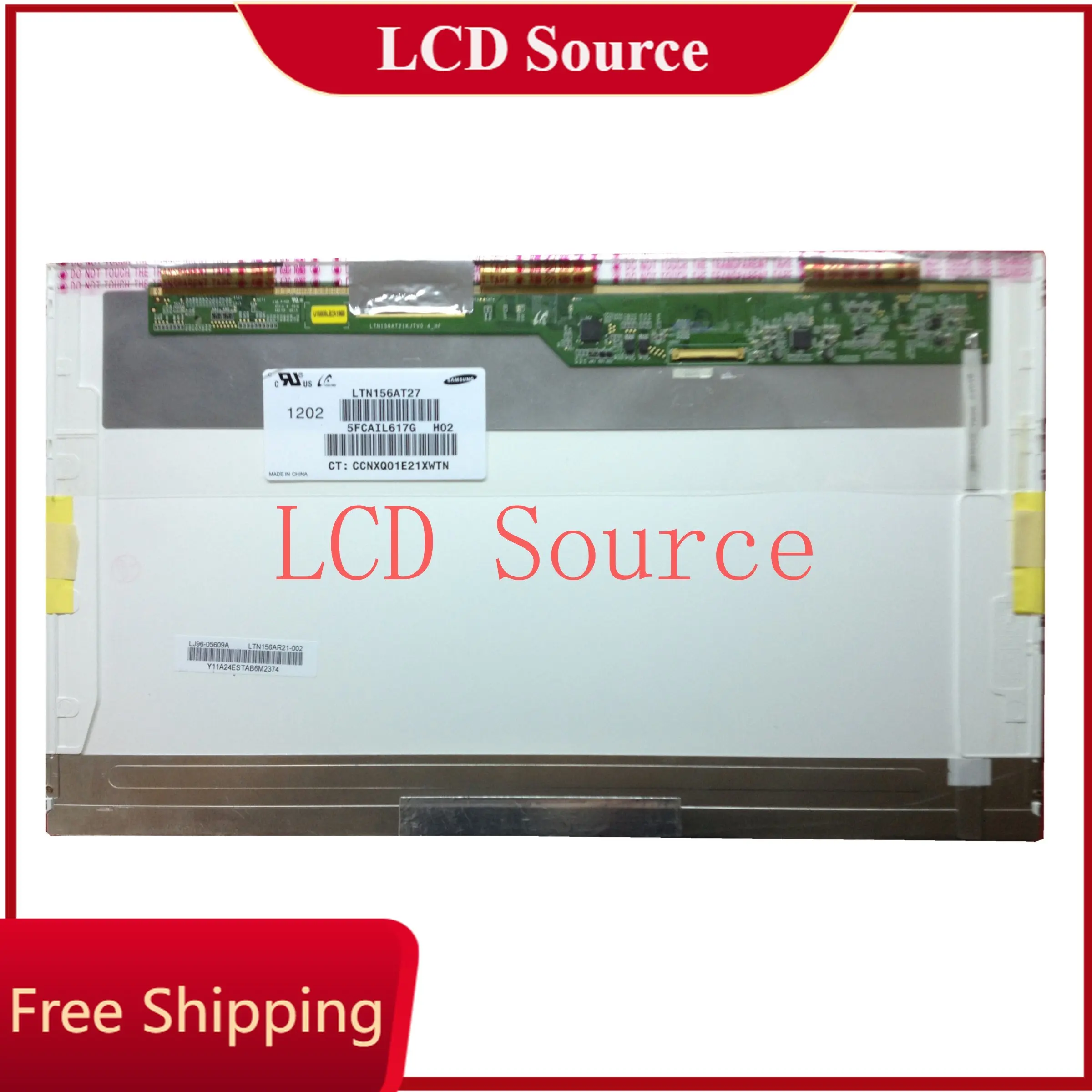 

LTN156AT27 fit LTN156AT32 HB156WX1-100 NEW LED Display N156BGE-L21 B156XTN02.2 LP156WH4 B156XW02