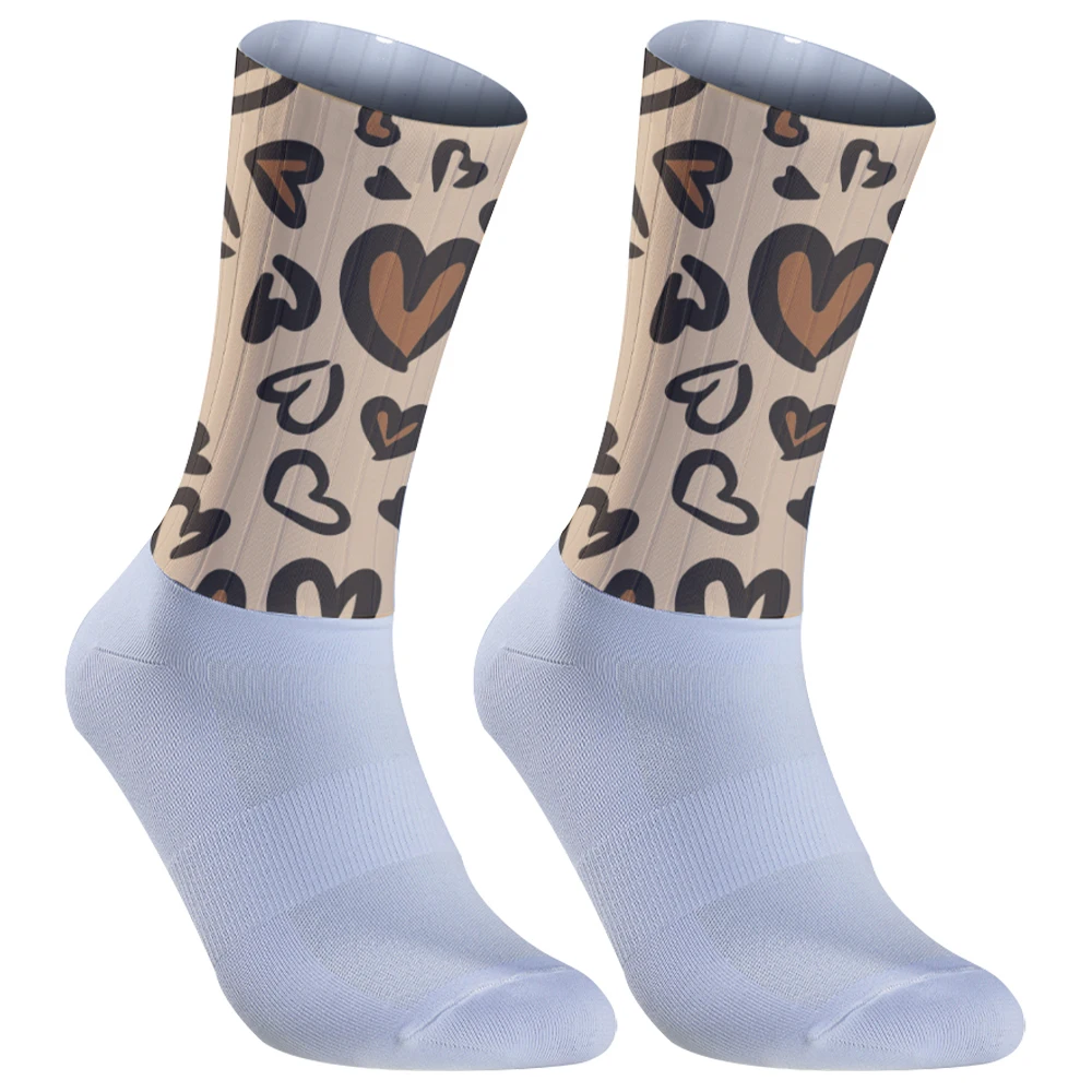 

Cycling Socks In tube shock absorbing breathable Anti-Slip High-Elasticity Running Compressed Socks New