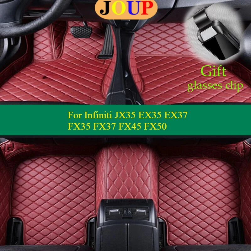 

For Infiniti JX35 EX35 EX37 FX35 FX37 FX45 FX50 Car Floor Mats Custom All Weather Carpets Covers Left /Right Hand Drive