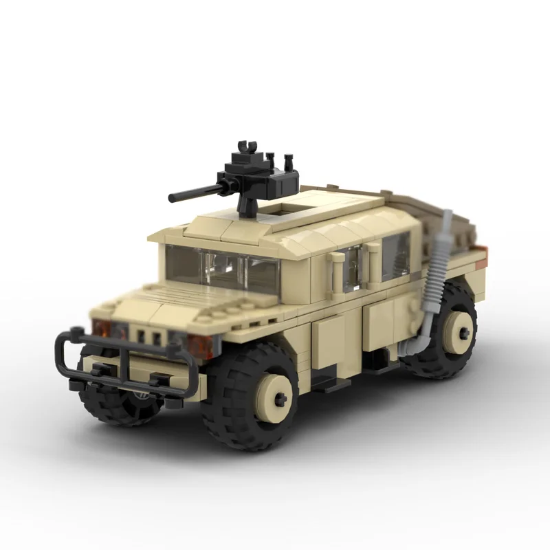 Modelo de veículo off-road militar moc, tijolos de construção, equipamento de guerra, tecnologia modular, montar brinquedos infantis, terno, presentes, feriado