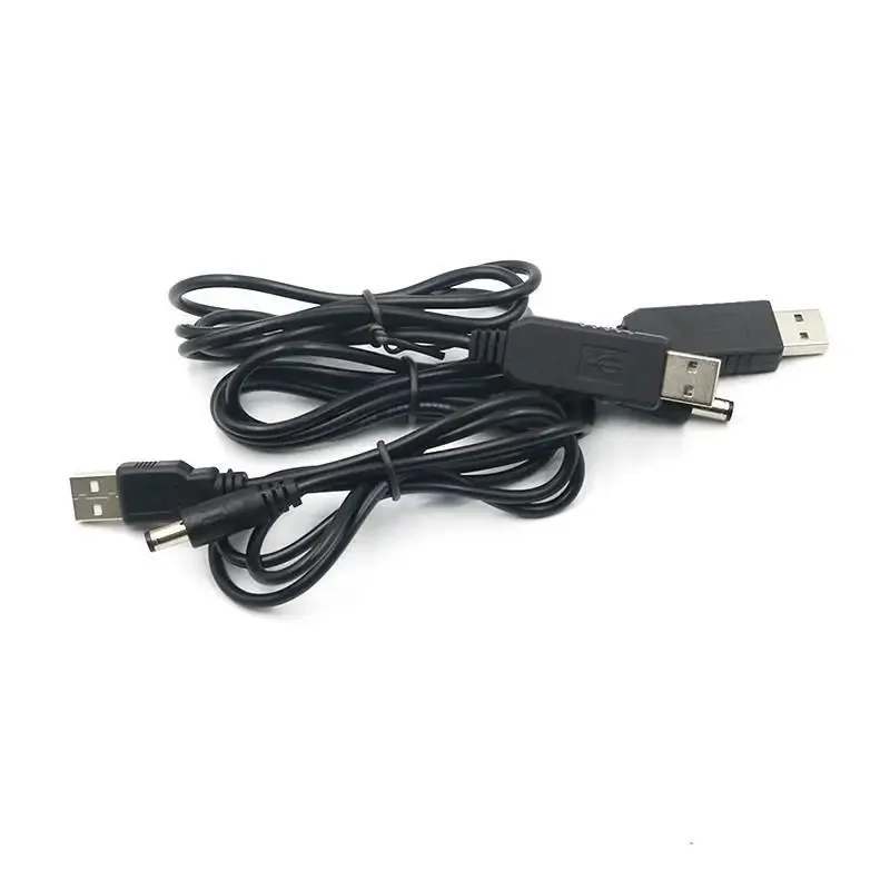 Usb Power Boost Line Dc 5v To Dc 9v / 12v Step Up Module Usb Converter Adapter Cable 2.1x5.5mm Plug