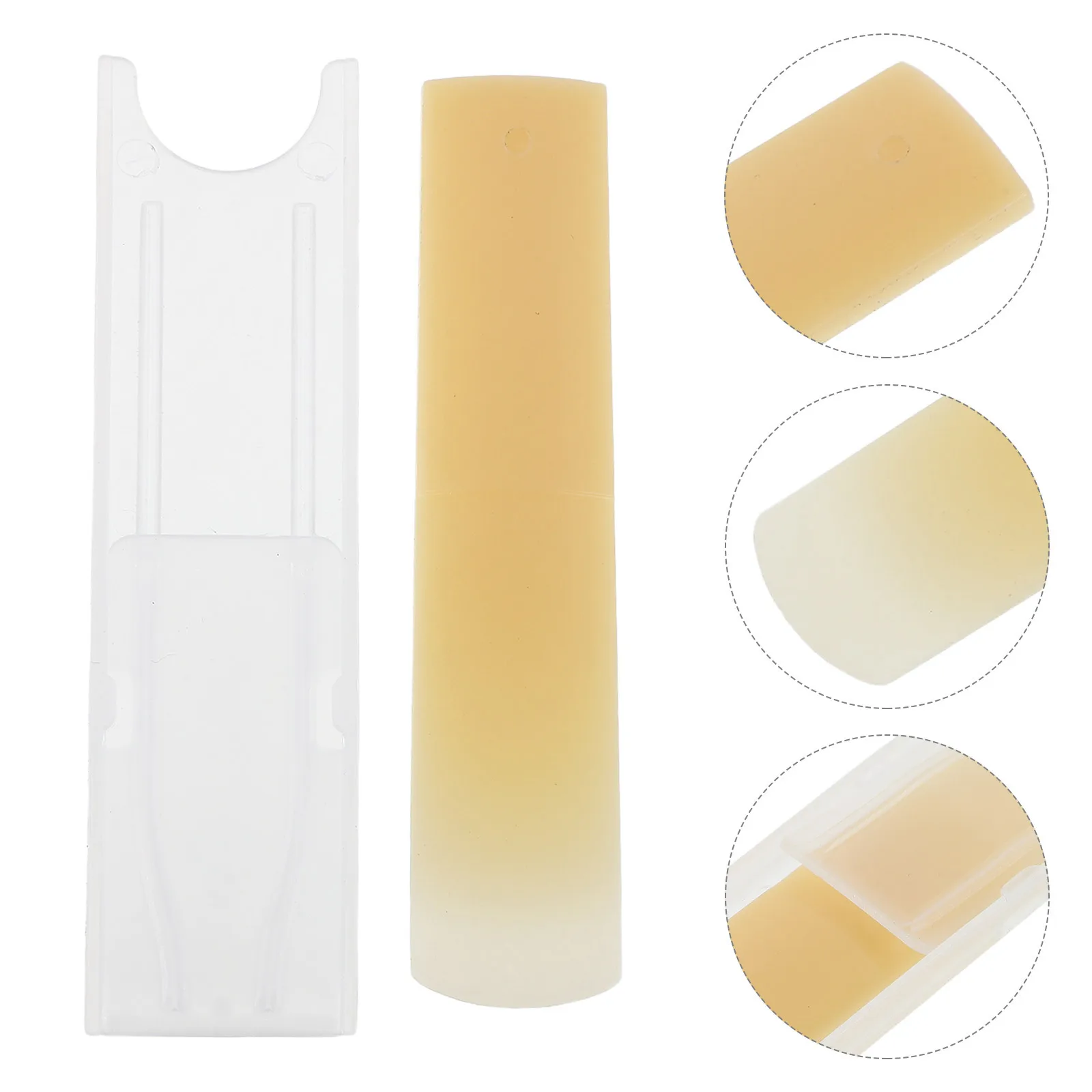 

Alto Saxophone Resin Tongue Pieces Moisture Resistant Durable Sax nozzle Tips for E Flat Alto Saxophone Musical Accessories