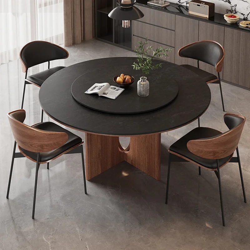 Garden Table Furniture Luxury Modern Kitchen Living Room Center Dinning Tables Sets Chairs Home Dining Mesa Comedor Restaurant