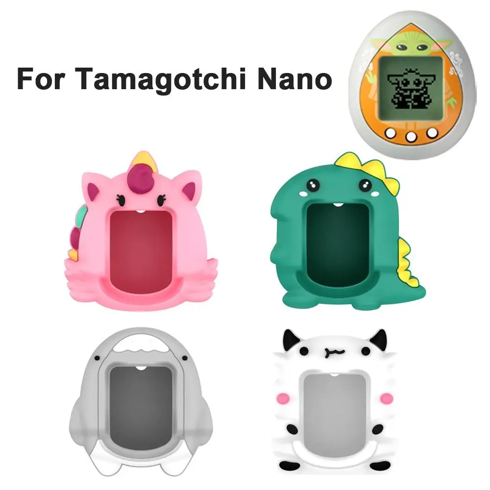 

Silicone Game Machine Cartoon Case Shell Virtual Electronic Pets Protective Cover Accessories Game Protector for Tamagotchi Nano