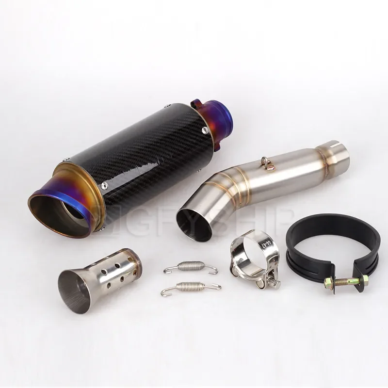 CB 400 13- 2016 Motorcycle Exhaust PIpe Muffler With Link Pipe Full System For Honda CB500X CB400 CBR500R CBR400 13-15 Slip-On
