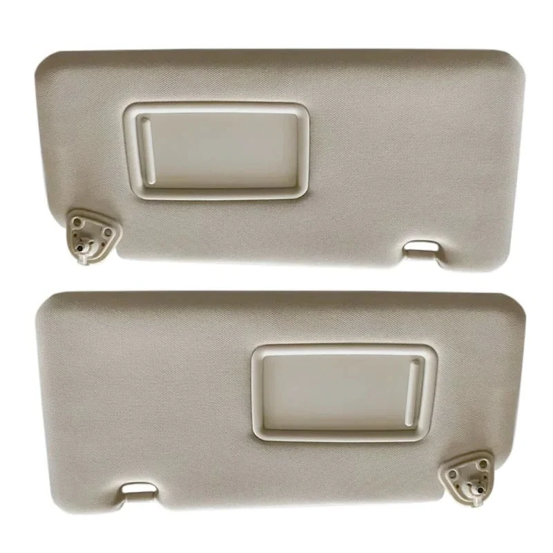 Car Sun Visors with Makeup Mirror for Nissan Versa 2007-2012 for Tiida 2004-2012 Shade Sunshield Board Interior Accessories
