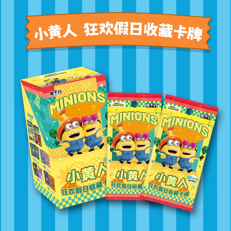 

Card Fun Minions Cards Global Film and Television Collection Card Gru Agnes Margo Edith Anime People Cards Children's Toy Gifts