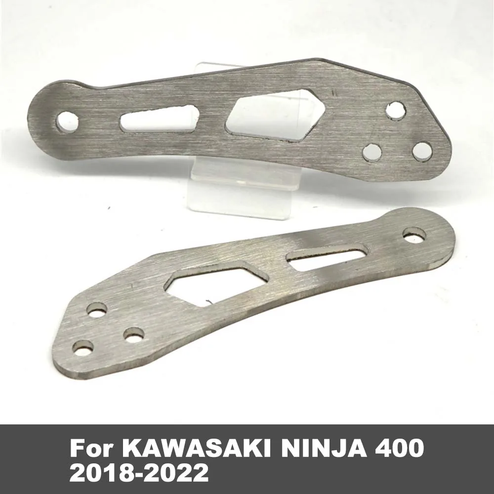 

304 Stainless Steel Adjustable Rear Suspension Drop Lowering Link Kit Fits For KAWASAKI NINJA400 ninja400 2022 2021 2020-2018