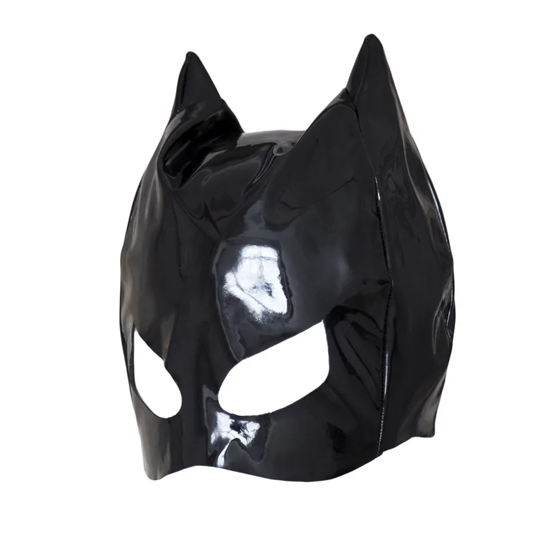 Masque de chauve-souris en Latex, couvre-chef de Cosplay, fête de danse nocturne d'halloween, masque de mascarade pour adultes, masque en Latex pour hommes et femmes, Anime