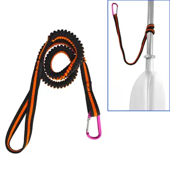 Laisse élastique pour pagaie de Kayak, canoë, lanière pour bateaux, laisse de Surf, corde de sécurité, lanière pour bateaux à rames, canne à pêche, accessoires de Kayak