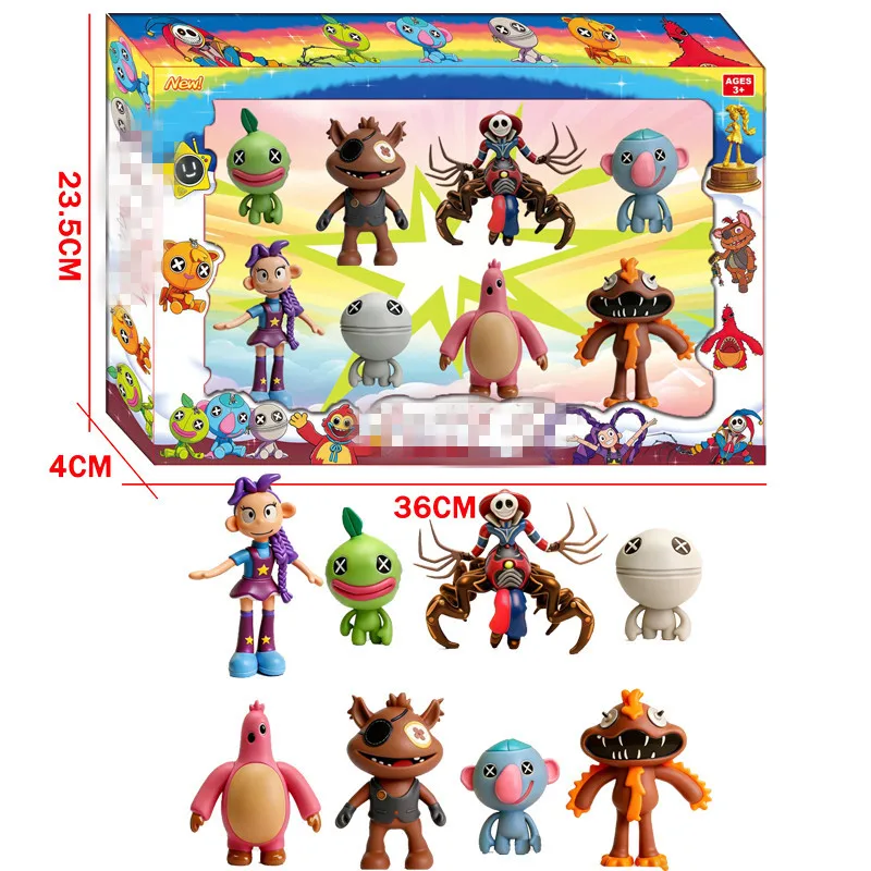 8 Styles Poppy 5 Figure Poppy Playtime Chapter 5 Big Boss Prototype Fusion Monster Toy Model Collectible Game