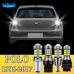 2pcs LED Reverse Light Backup Bulb Accessories For VW Volkswagen Polo 6n 6r 6c 9n 1995-2017 2010 2011 2012 2013 2014 2015 2016