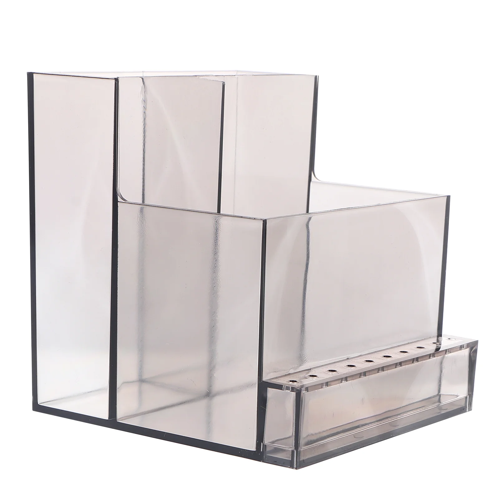 Support de rangement pour broyeur, organisateur d'ongles, support de polisseuse de manucure, outils pour présentoir, fourniture de Salon de meulage en plastique