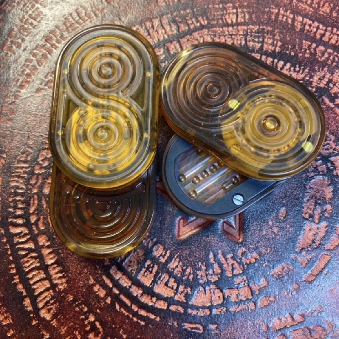 Edc brinquedos fidget brinquedos fidget spinner pei material olho dourado empurrar cartão brinquedos fidget anti estresse tdah brinquedos sensoriais ​