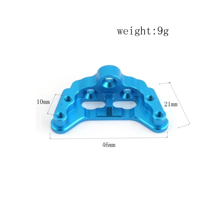 Für Tamiya XV02 RC Auto Blau Aluminium Legierung Shock Mount Basis W106 Shock Mount 22056 Spielzeug Zubehör DIY Reparatur Teile