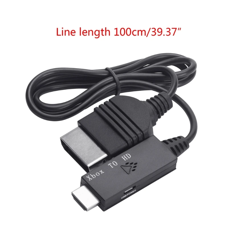 Y1UB for  to HDMI-compatible Converter Cord Wire 1080i 720p 480p Original AV Cable Adapter for All Classic Console Models