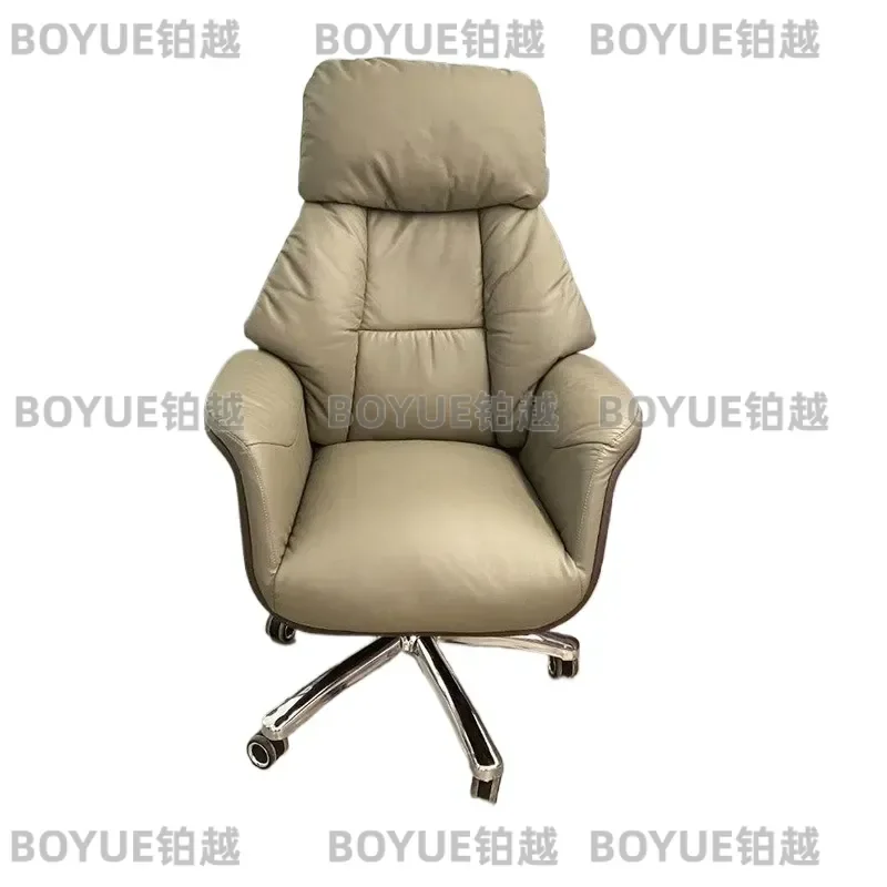 Modern Ergonomic Executive Office Chair High Back Reclining Computer Desk Seat for Home Business Manager Comfortable Swivel