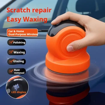 Car Polishing Machine Wireless Polishing and Waxing Artifact Polishing Paint Safe, No…