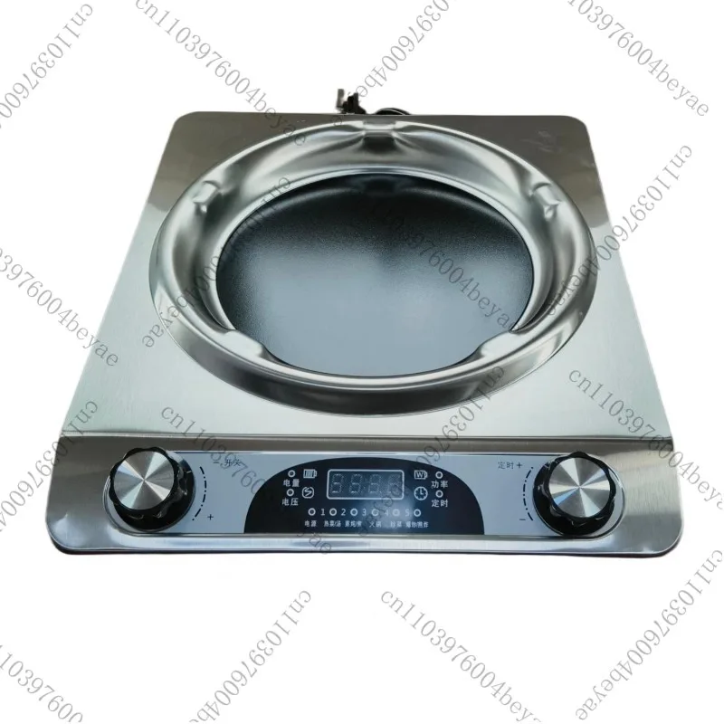 

5000W Estufa Eléctrica Cocinar High-power Concave Ceramic Cooker Electric Ceramic Stove Stainless Steel Stir Fry Stove