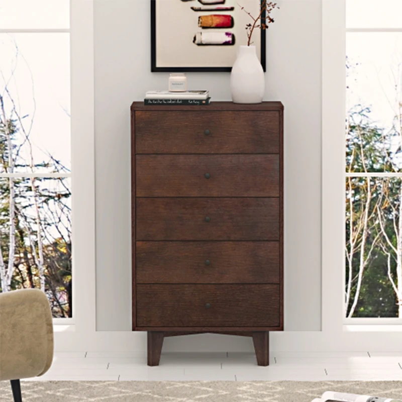 DRESSER CABINET BAR CABINET Шкафчики для хранения шкафов Натуральное дерево аэрозольная краска Ретро круглая ручка можно разместить в гостиной