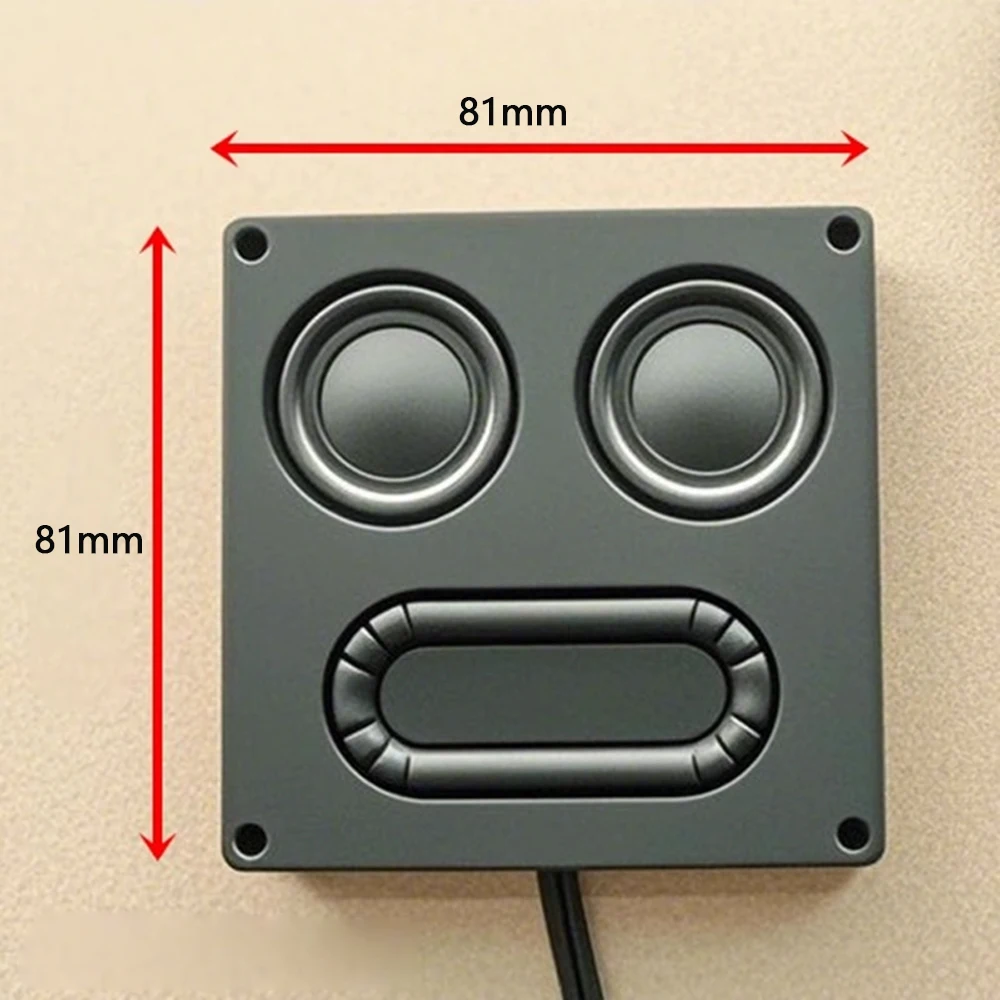 9Pin USB speakers for PC 3Wx2 dual channel with sound card woofer Built in computer speaker
