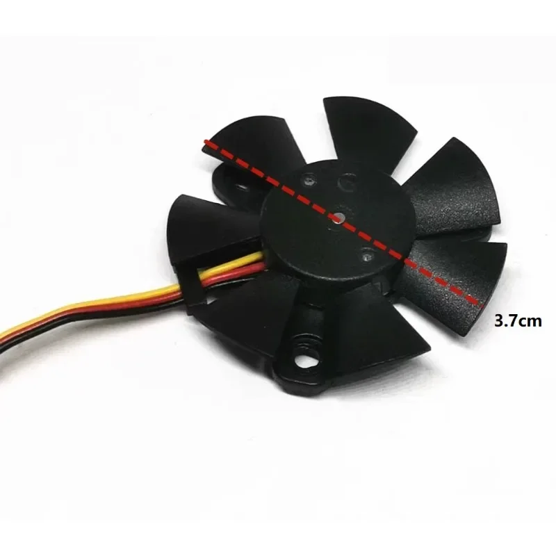 New Fan for SNOWFAN YY4007L05B Diameter 3.7CM  Hole Spacing 2.5CM JA900a Motherboard Fan