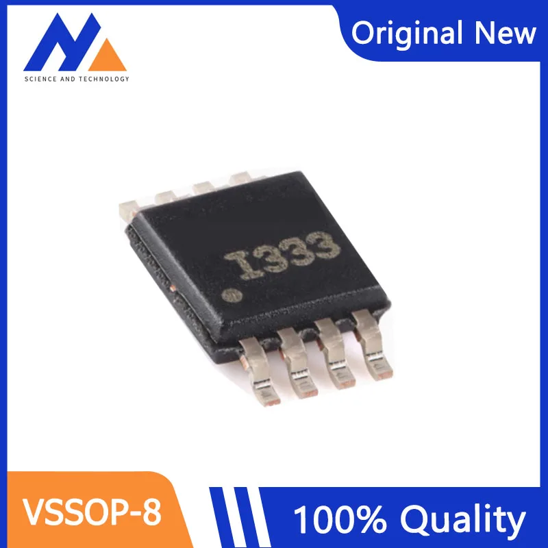 10-50PCS I333 INA333AIDGKR VSSOP-8 Precision Instrument Amplifier Chip