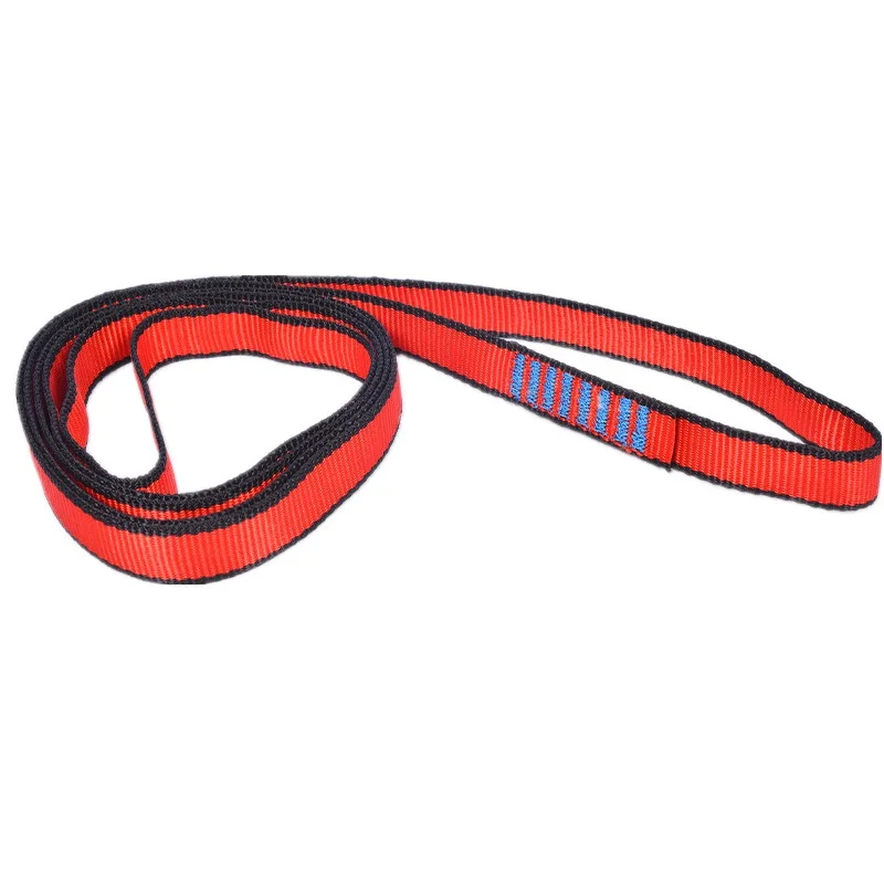 Rock Climbing Sling Belt Protective Supplies High Strength Polyester Wearable Belts Professional Outdoor Equipment