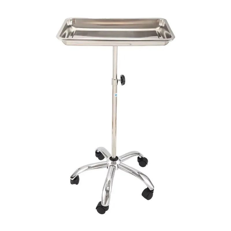 Cosmetologist Assistant Stainless Steel Wheel Hair Rehabilitation Treatment Supplies