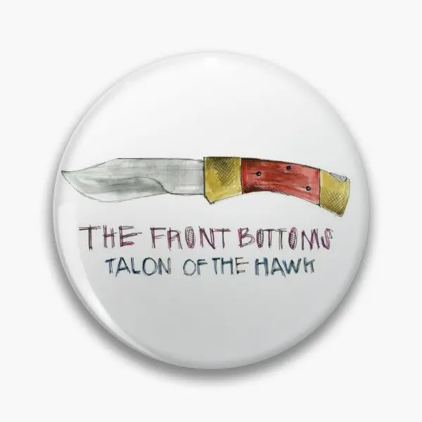 

The Front Bottoms Talon Of The Hawk Soft Button Pin Hat Gift Lapel Pin Metal Cute Brooch Decor Women Cartoon Jewelry Funny