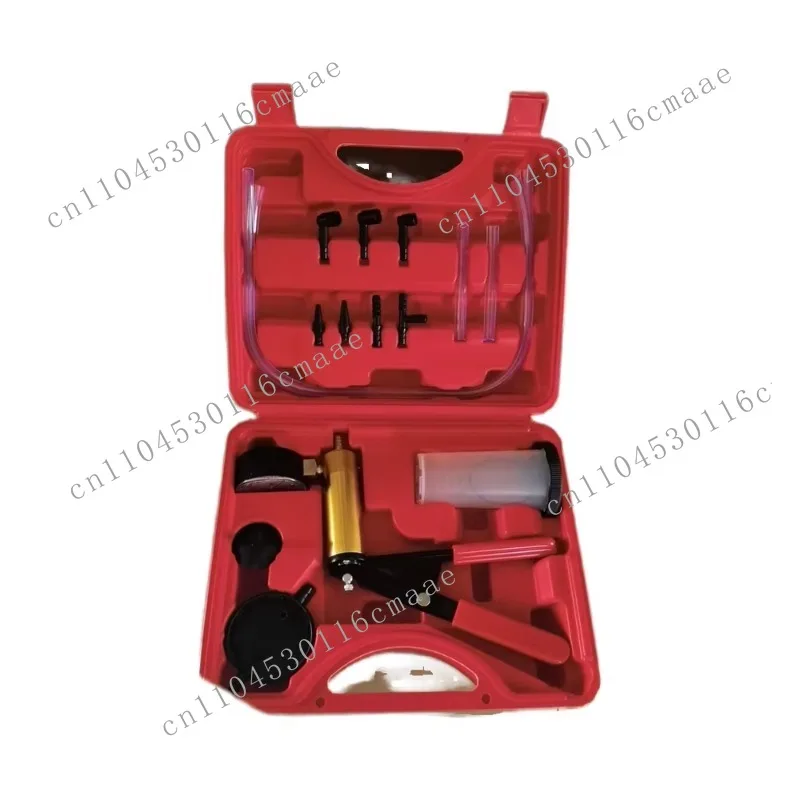 High Quality Hand Held Vacuum Pump Test Set Brake Bleeder Kit Specific for Bike Car Truck Vehicles Vehicle Tools