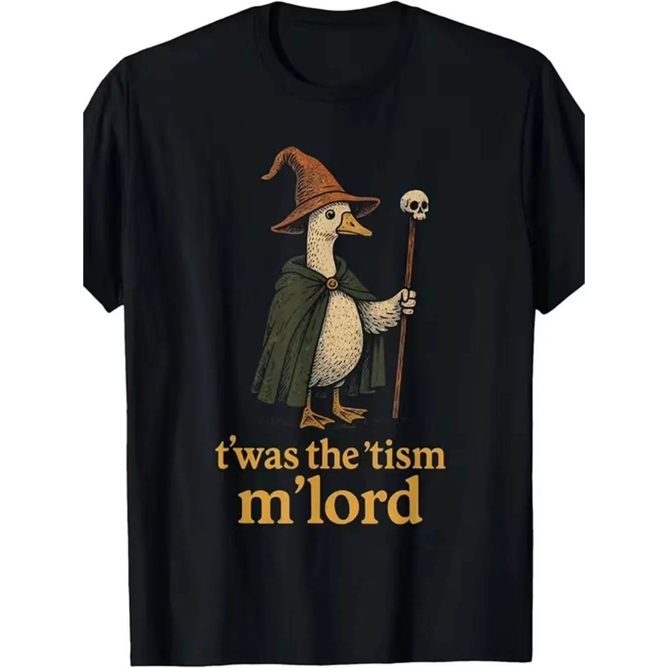 item picture funny meme twas the m lord silly goose graphic kids t shirtfashion boutique t shirt casual wearpattern print crew neck t shirt gift